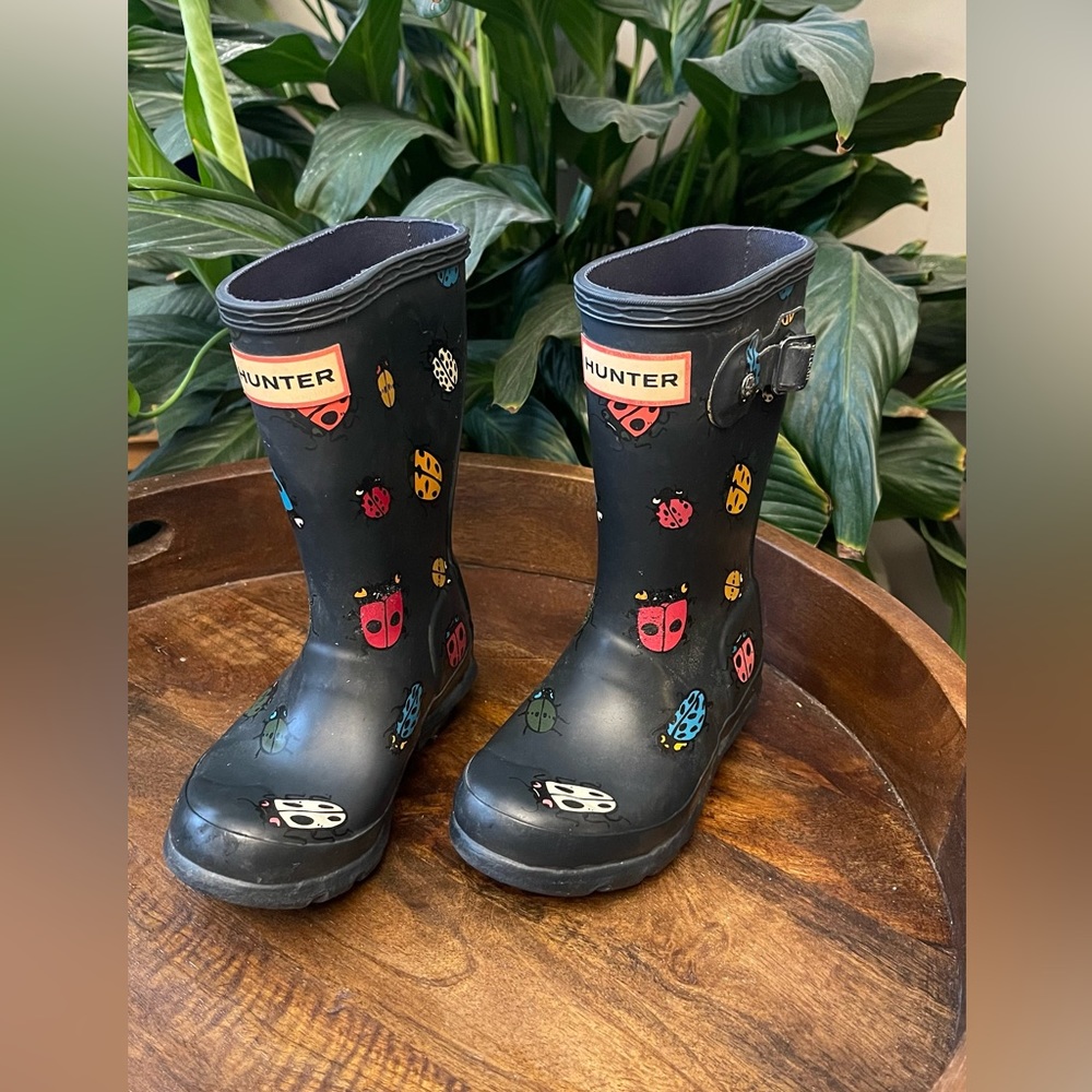 Kids Hunter boots size 8UK - 25EU 9B/10G US